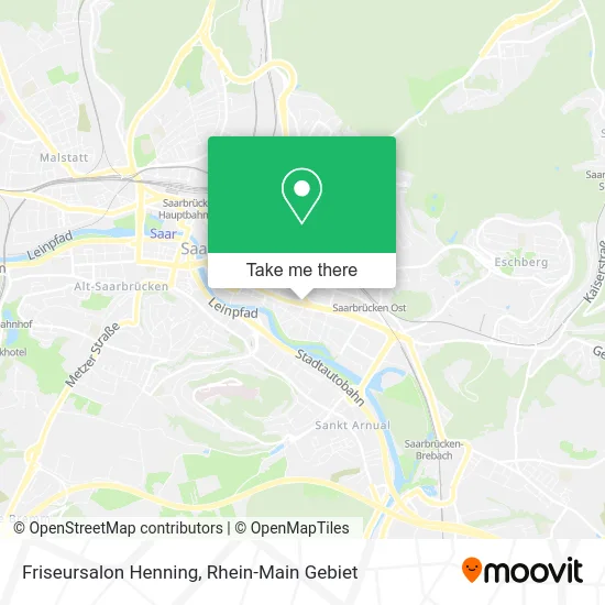 Карта Friseursalon Henning