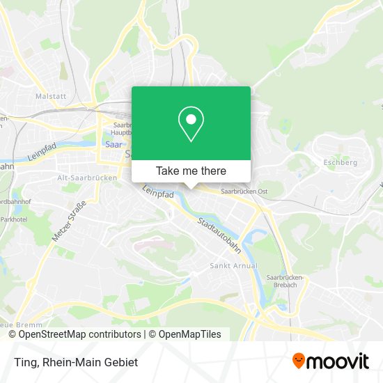 Карта Ting
