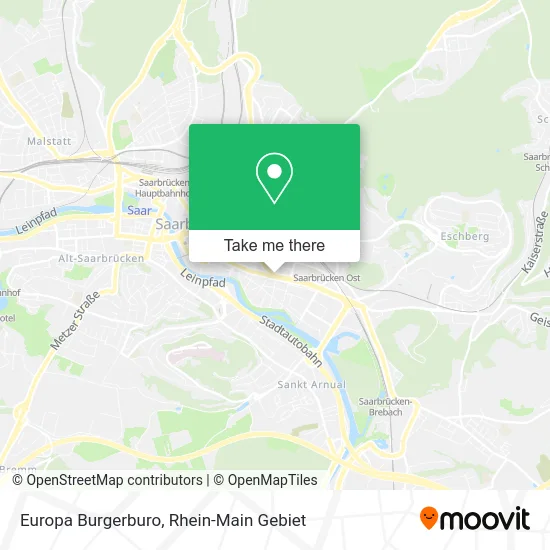 Карта Europa Burgerburo