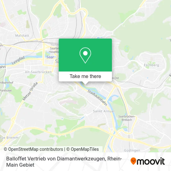 Карта Balloffet Vertrieb von Diamantwerkzeugen