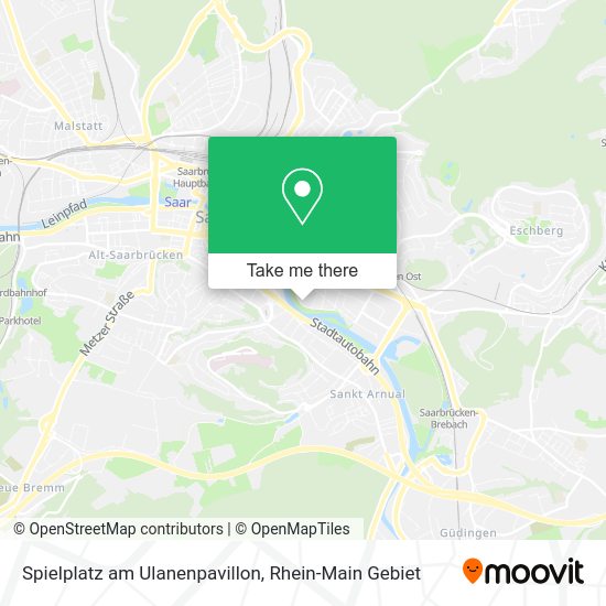 Карта Spielplatz am Ulanenpavillon