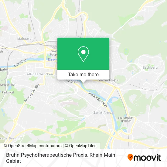 Карта Bruhn Psychotherapeutische Praxis