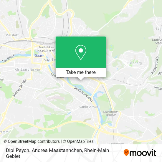 Карта Dipl.Psych. Andrea Maastannchen