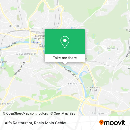 Карта Alfs Restaurant
