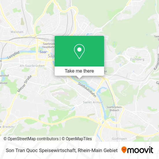 Карта Son Tran Quoc Speisewirtschaft