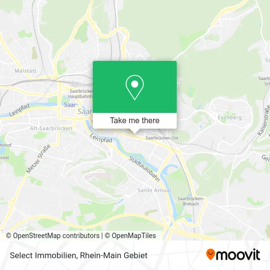 Карта Select Immobilien
