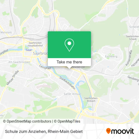 Карта Schule zum Anziehen