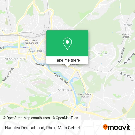Nanolex Deutschland map