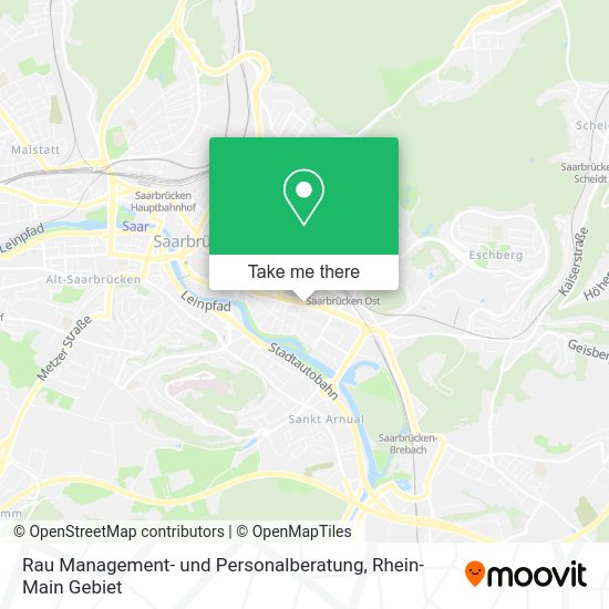 Карта Rau Management- und Personalberatung
