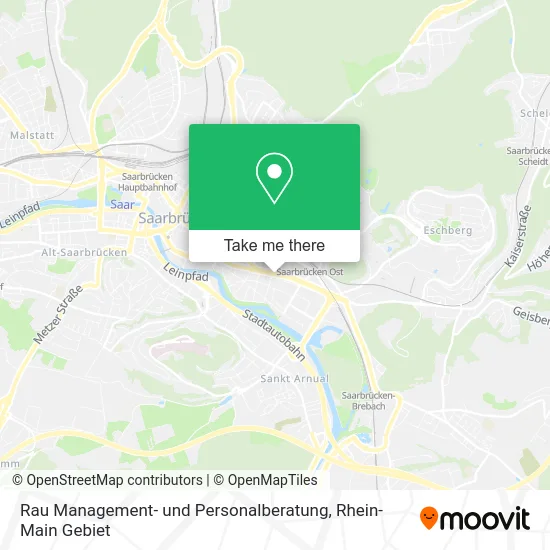 Карта Rau Management- und Personalberatung