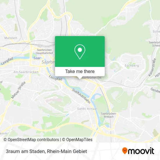 Карта 3raum am Staden