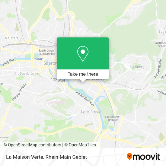 Карта La Maison Verte