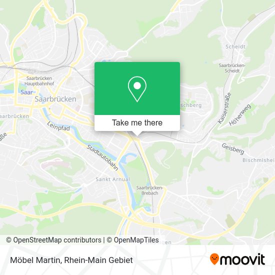 Карта Möbel Martin