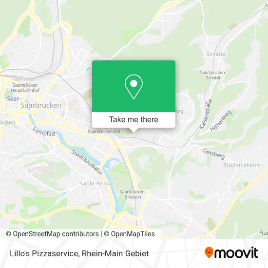 Карта Lillo's Pizzaservice