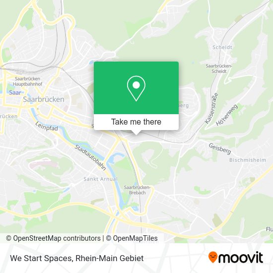 Карта We Start Spaces
