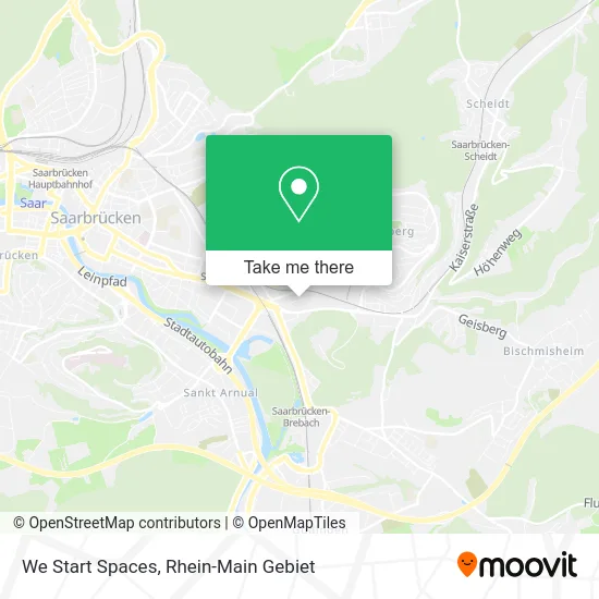 Карта We Start Spaces