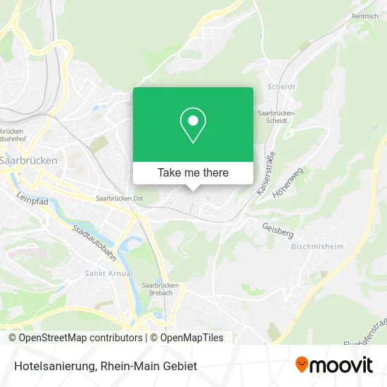 Карта Hotelsanierung