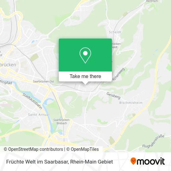 Карта Früchte Welt im Saarbasar