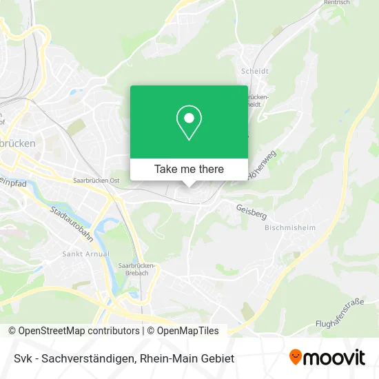 Карта Svk - Sachverständigen