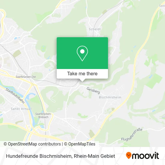 Карта Hundefreunde Bischmisheim