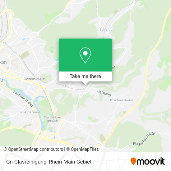 Карта Gn-Glasreinigung