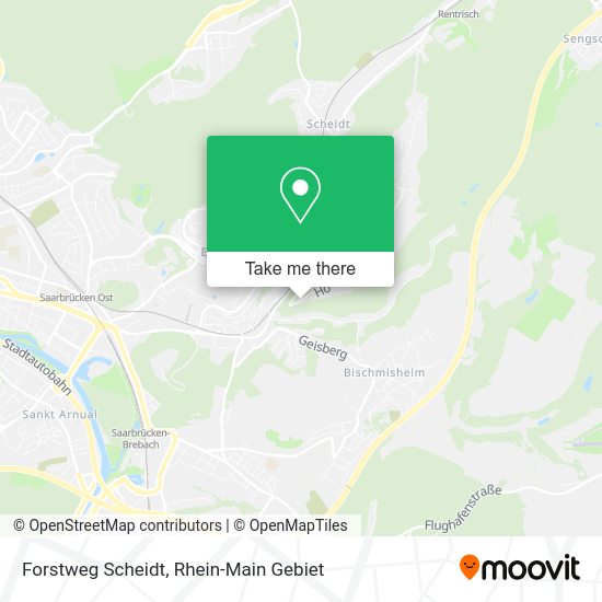 Карта Forstweg Scheidt