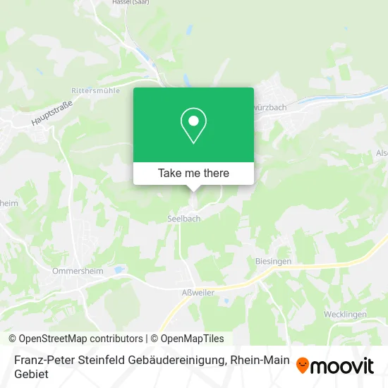 Карта Franz-Peter Steinfeld Gebäudereinigung