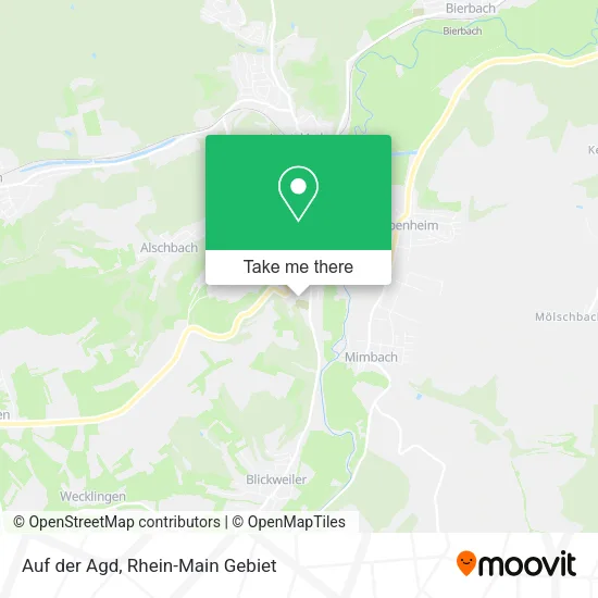 Карта Auf der Agd