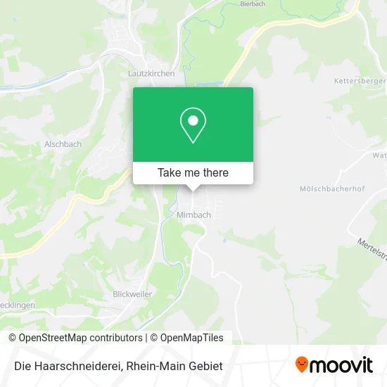 Карта Die Haarschneiderei