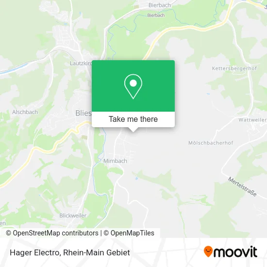 Карта Hager Electro