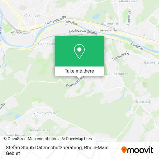 Карта Stefan Staub Datenschutzberatung
