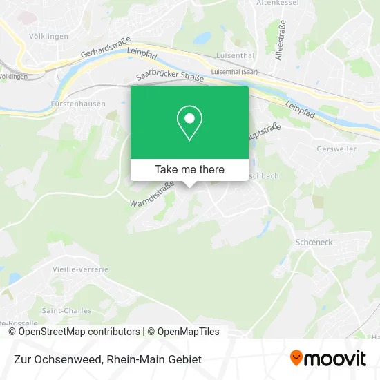 Карта Zur Ochsenweed
