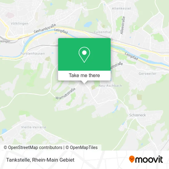 Карта Tankstelle