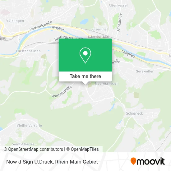 Now d-Sign U.Druck map