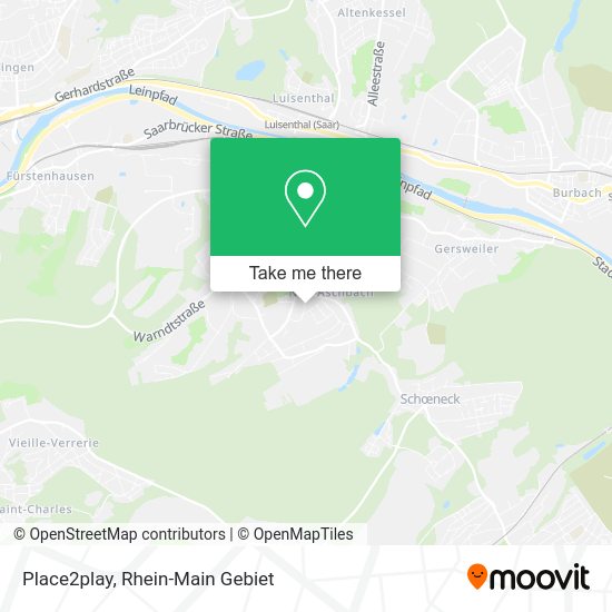 Карта Place2play