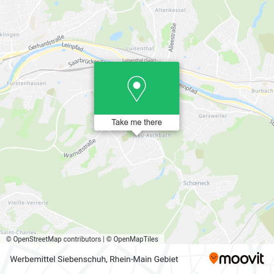 Карта Werbemittel Siebenschuh