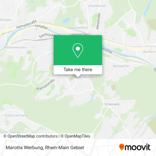 Карта Marotta Werbung