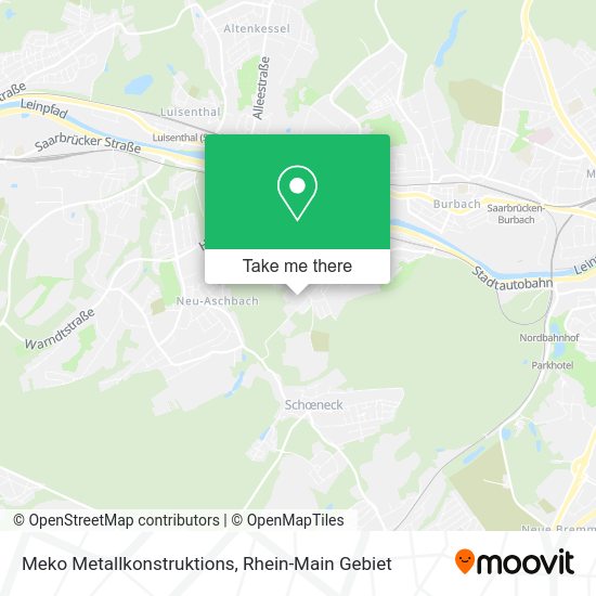 Карта Meko Metallkonstruktions