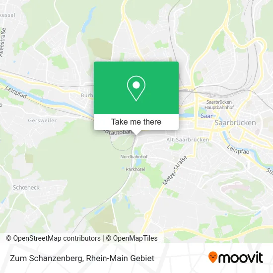 Карта Zum Schanzenberg
