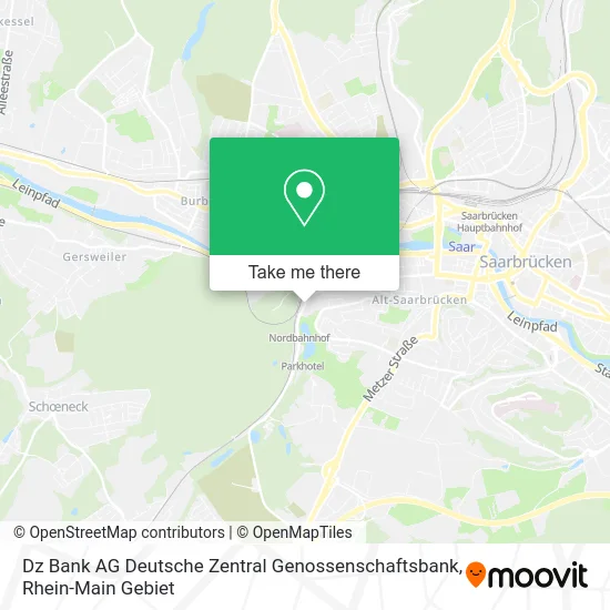 Карта Dz Bank AG Deutsche Zentral Genossenschaftsbank