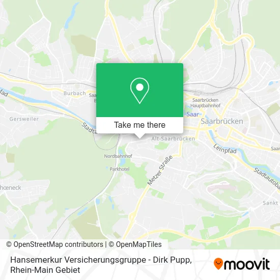 Карта Hansemerkur Versicherungsgruppe - Dirk Pupp