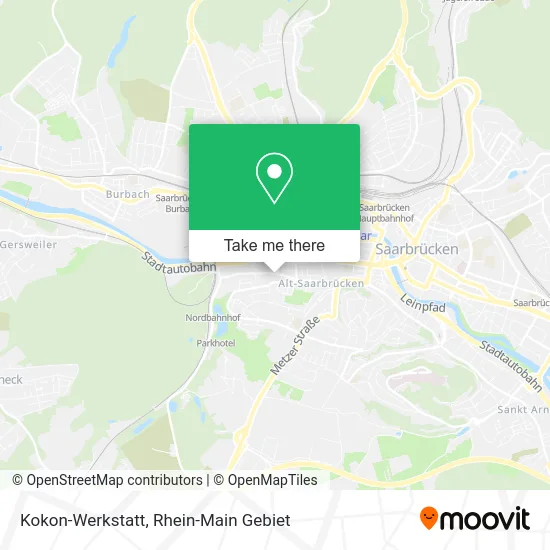 Карта Kokon-Werkstatt