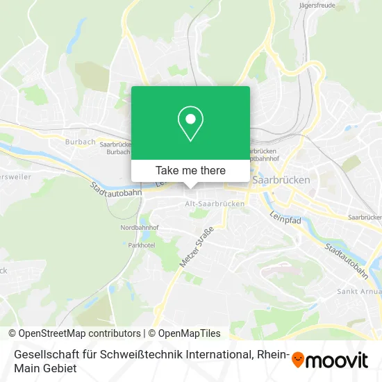 Карта Gesellschaft für Schweißtechnik International
