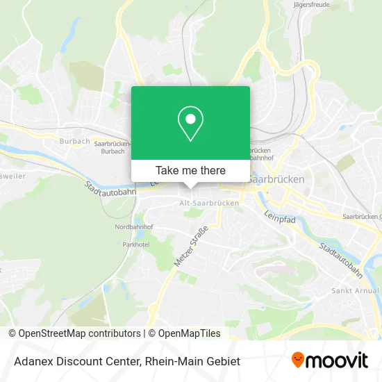 Карта Adanex Discount Center