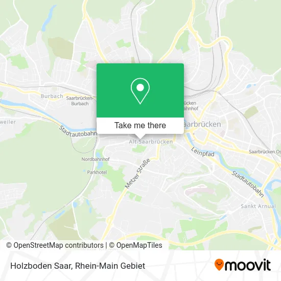 Карта Holzboden Saar