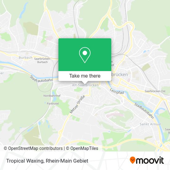 Карта Tropical Waxing