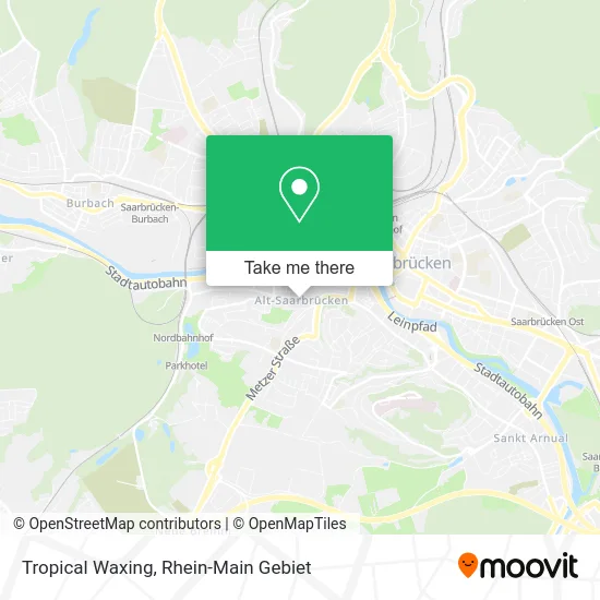 Карта Tropical Waxing