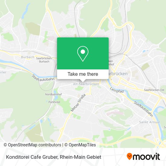 Карта Konditorei Cafe Gruber