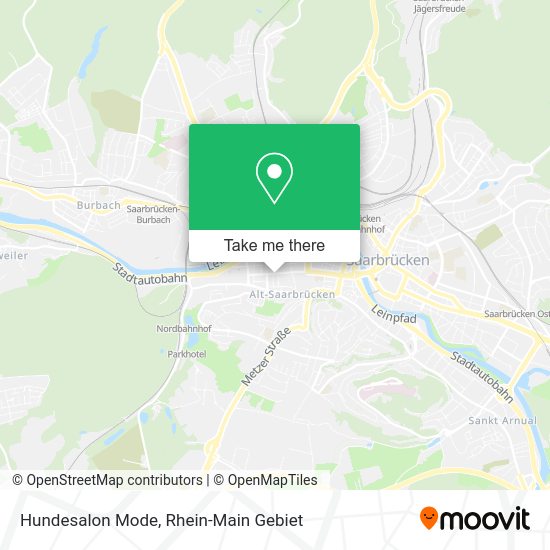 Карта Hundesalon Mode