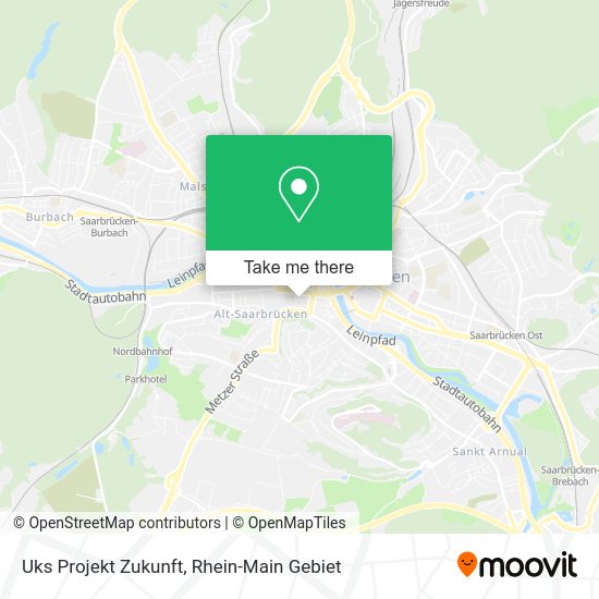 Карта Uks Projekt Zukunft